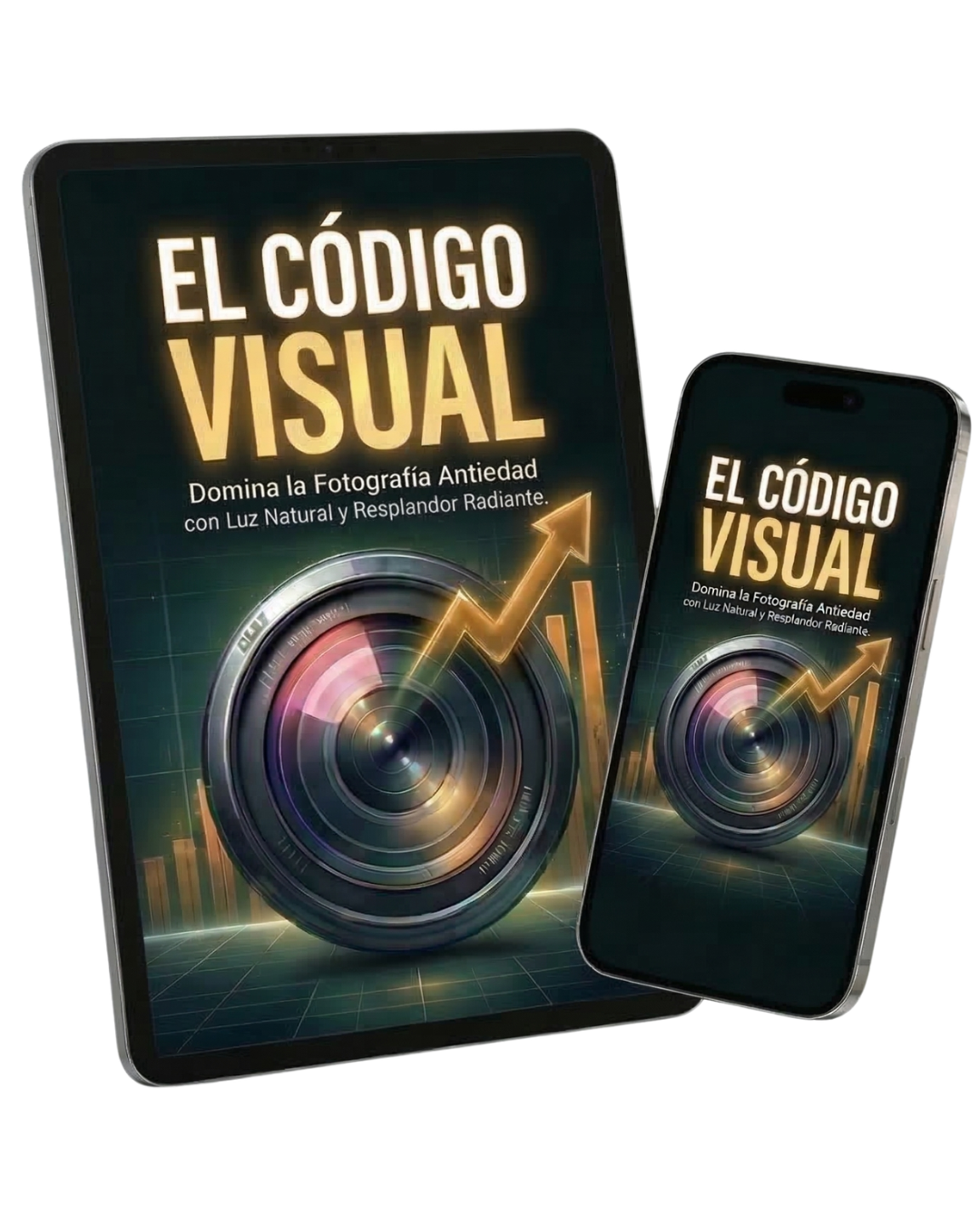 El Código Visual + 3 Bonus Gratis: SENTITE RADIANTE FRENTE A LA LENTE